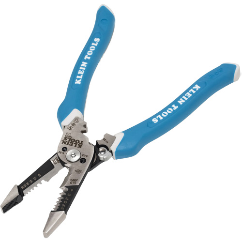 Slim Forged Wire Stripper/Cutter with Straight Handles, 8-1/4" L Groupe Belzile Dickner