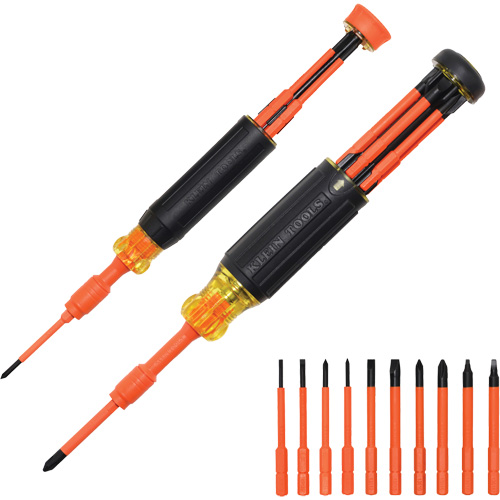 10-in-2 Insulated Auto-Lock Screwdriver Set Groupe Belzile Dickner