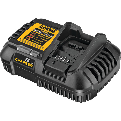 FLEXVOLT&reg; 6-Amp Fast Charger, 12 V/20 V, Lithium-Ion Groupe Belzile Dickner
