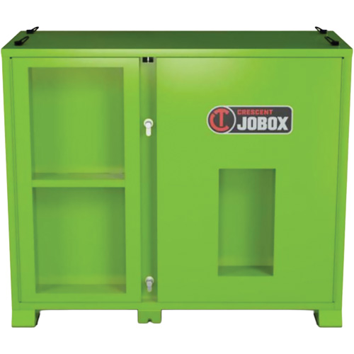 Ventilated Onsite PPE Storage Cabinet, Steel, High-Visibility Lime Green Groupe Belzile Dickner
