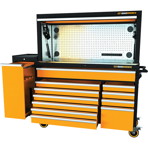 Jeu d'outils pour maître m&eacute;canicien MEGAMOD dans des plateaux en mousse modulaire de premi&egrave;re qualit&eacute; avec rangement pour les outils et l&eacute;quipement datelier, 1331 morcea Groupe Belzile Dickner