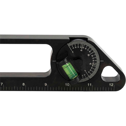 Level, 1' L, Aluminum, 3, Magnetic Groupe Belzile Dickner