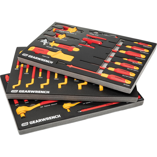 VDE Insulated Tool Set, 1000 V, 72 Pcs Groupe Belzile Dickner