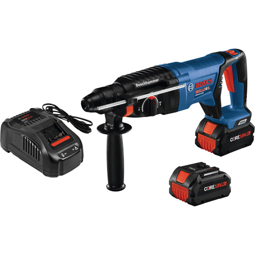 Ensemble de marteau rotatif professionel, 18 V, 1", 0-890 tr/min Groupe Belzile Dickner