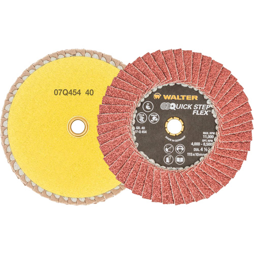 Disc Blender, 4-1/2" x Type 29, 40 Grit, Aluminum Oxide Groupe Belzile Dickner