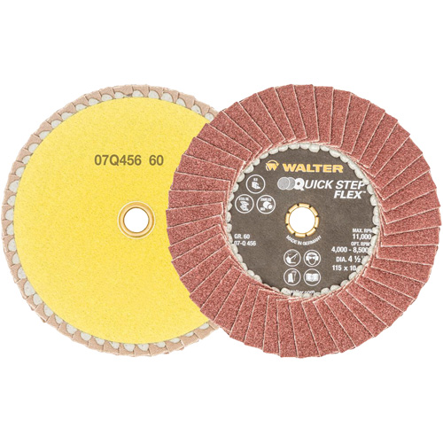 Disc Blender, 4-1/2" x Type 29, 60 Grit, Aluminum Oxide Groupe Belzile Dickner