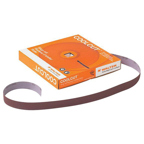 Papier abrasif manuel Coolcut, Oxyde d'aluminium, 1" la x 150' lo, Grain P60 Groupe Belzile Dickner