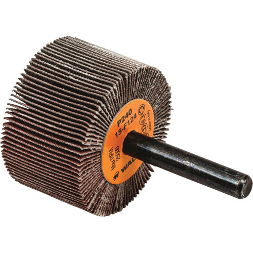 Flap Wheels-Coolcut Flap Wheels, Aluminum Oxide, 240 Grit, 1-1/2" x 1" x 1/4" Groupe Belzile Dickner