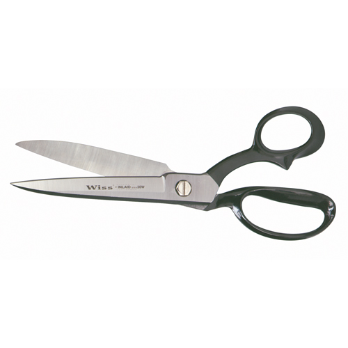 Wide Blade Industrial Shears, 4-3/4" Cut Length, Rings Handle Groupe Belzile Dickner