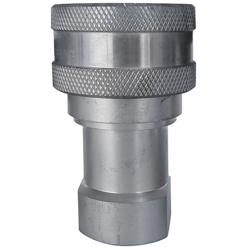 RACCORD HYDRAULIQUE FERM2VOIES,1/2"NPT,INOX, Laiton/Acier inoxydable Groupe Belzile Dickner