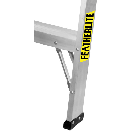 Industrial-Duty Sawhorse, 2' H x 31.9375" W x 23.50" D, 300 lbs. Capacity, Aluminum Groupe Belzile Dickner