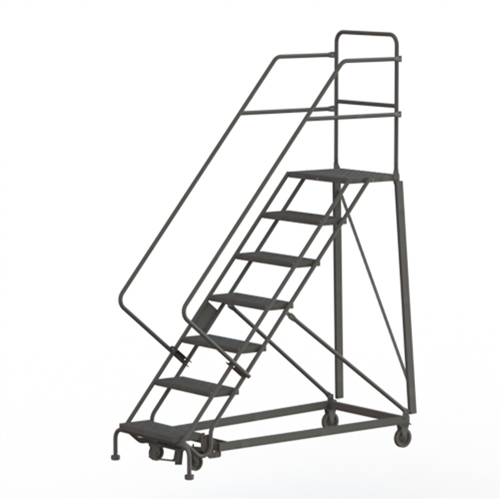 &eacute;chelles robustes en angle de s&eacute;curit&eacute;, 7 marches, Perfor&eacute;, Inclinaison 50°, Hauteur 70" Groupe Belzile Dickner