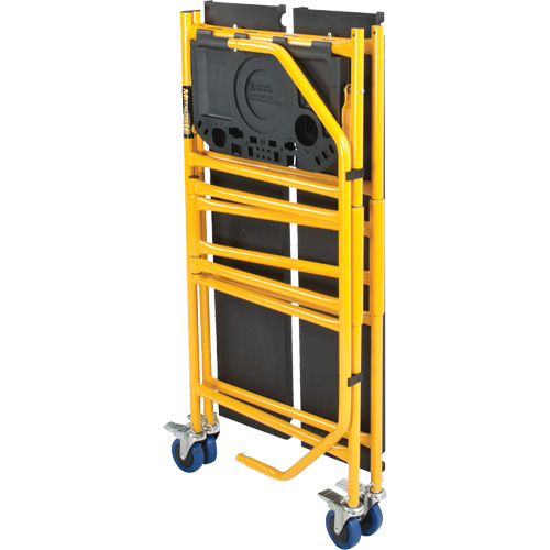 Jobsite Series 4' Safety Rail & Tool Shelf Scaffold Kit, Steel Frame, 49-1/2" D x 57-3/4" H Groupe Belzile Dickner