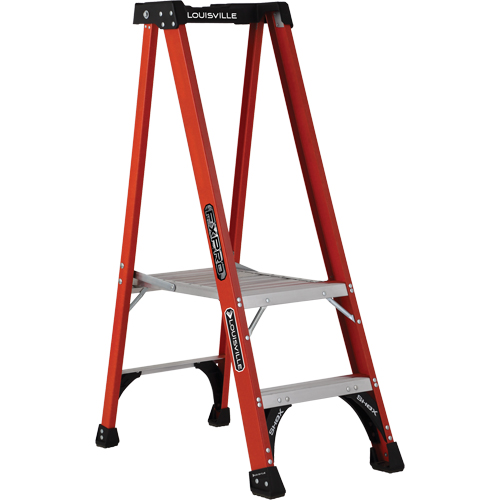 Industrial Extra Heavy-Duty Pro Platform Stepladders (FXP1800 Series), 2', 375 lbs. Cap. Groupe Belzile Dickner