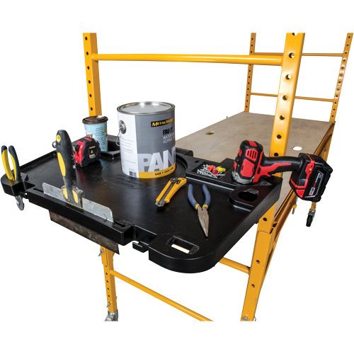 Tool Shelf for Scaffolding Groupe Belzile Dickner