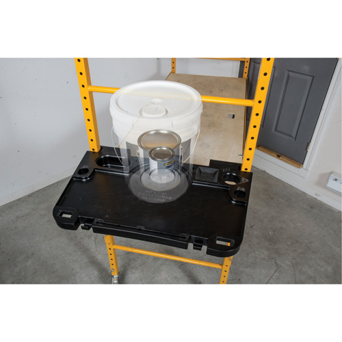 Tool Shelf for Scaffolding Groupe Belzile Dickner