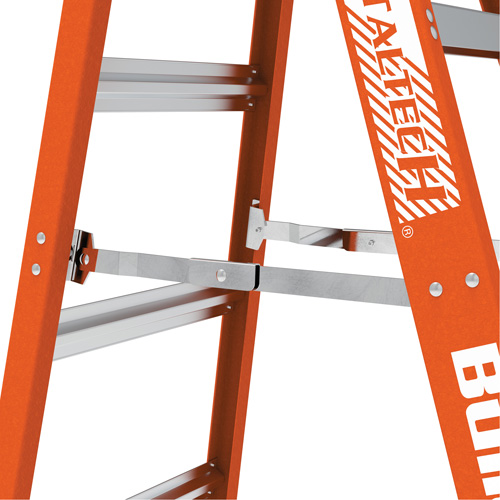 Step Ladder, 4', Fibreglass, 375 lbs. Capacity, Type 1AA Groupe Belzile Dickner