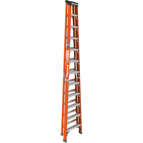 Step Ladder, 12', Fibreglass, 375 lbs. Capacity, Type 1AA Groupe Belzile Dickner