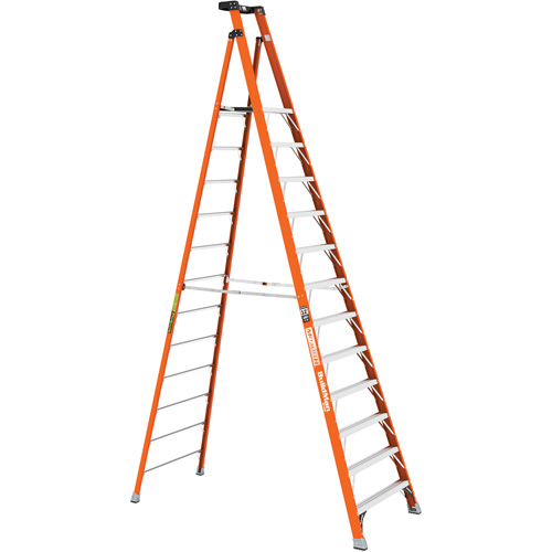 Safespace Platform Step Ladder, 12', 300 lbs. Cap. Groupe Belzile Dickner