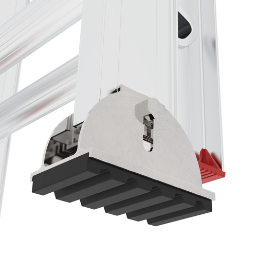 Jobsite Series Extension Ladder, 200 lbs. Cap., 24' H, Grade 3 Groupe Belzile Dickner