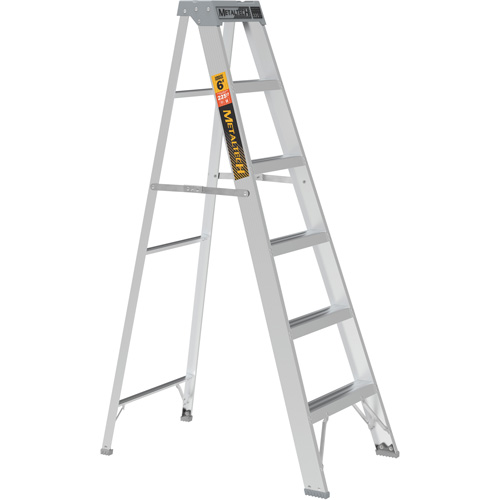 Step Ladder, 6', Aluminum, 225 lbs. Capacity, Type 2 Groupe Belzile Dickner
