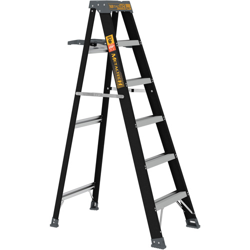Step Ladder with Paint Tray, 6', Fibreglass, 250 lbs. Capacity, Type 1 Groupe Belzile Dickner