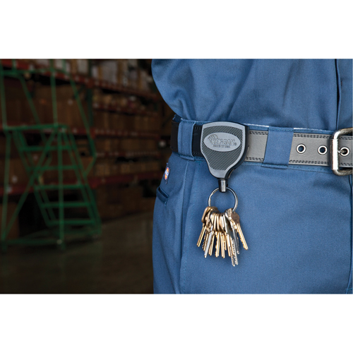 Super48 Key Chains, Polycarbonate, 48" Cable, Belt Clip Attachment Groupe Belzile Dickner