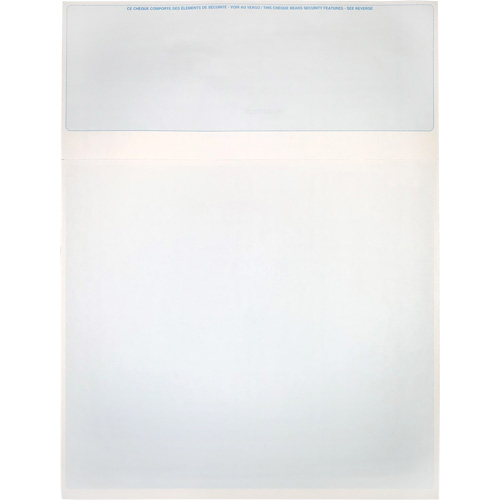 Papier &agrave; ch&egrave;que Groupe Belzile Dickner