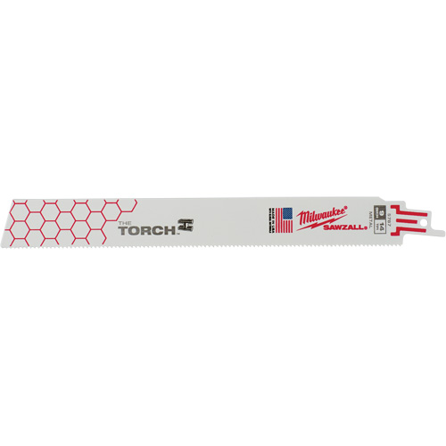 The Torch Sawzall&reg; Blade, Bi-Metal, 14 TPI, 9" L x 1" W Groupe Belzile Dickner