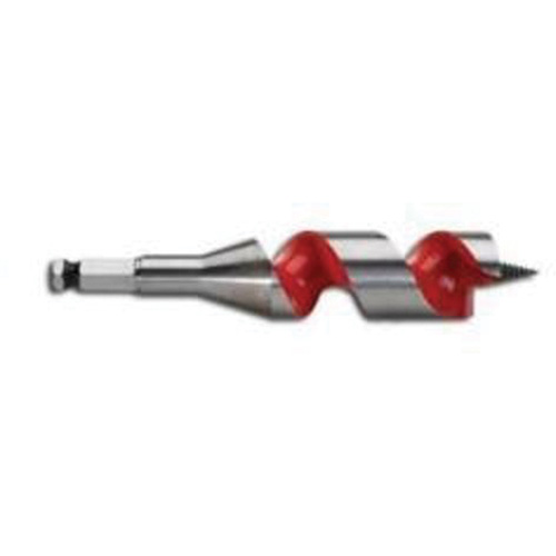 Longue m&egrave;che h&eacute;licoidale pour perceuse, Diam&egrave;tre de 1-3/8", Cannelure 3", Tige 7/16" hexagonal Groupe Belzile Dickner
