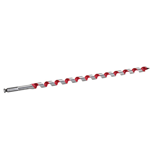 Longue m&egrave;che h&eacute;licoidale pour perceuse, Diam&egrave;tre de 3/4", Cannelure 15", Tige 7/16" hexagonal Groupe Belzile Dickner