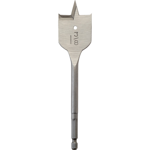 M&egrave;che plate, Diam&egrave;tre de 1-3/8", Tige 1/4" hex, Longeur de 6-3/4" Groupe Belzile Dickner