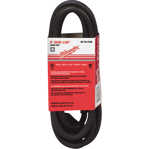 Cordon Quik-Lok avec prise de style tournante Groupe Belzile Dickner