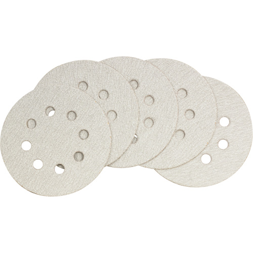 Random Orbit Sander Abrasive Sandpaper - 50-Pack, 5" Dia., 60 Grit Groupe Belzile Dickner