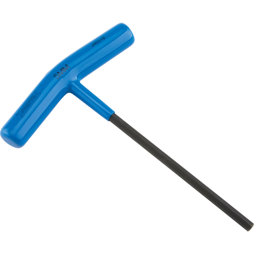 Hex Key - Metric, Hex End, 5 mm x 6" L, T Handle Groupe Belzile Dickner