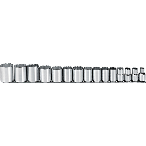 Jeu de douilles, 15 Mcx, Prise de 1/2" Groupe Belzile Dickner