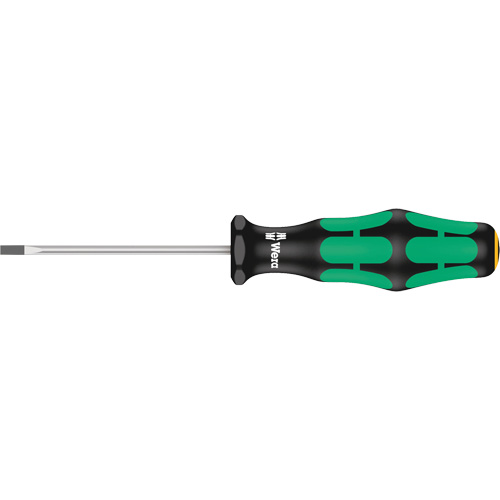 Tournevis pour vis &agrave; fente, Tige de 3/32", Ronde, 5-1/8" lo, Prise en Plastique Groupe Belzile Dickner
