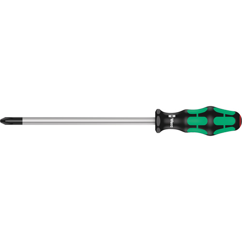 Phillips Screwdriver, #4 Tip, Round, 12-3/16" L, Plastic Handle Groupe Belzile Dickner