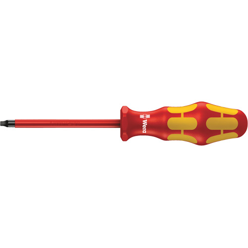 Insulated Square Plus Screwdriver, #2 Tip, Round, 8-1/16" L, Plastic Handle Groupe Belzile Dickner