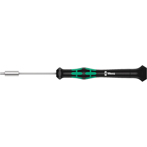 Micro-tournevis pour embouts, 2,0 mm prise, 6-3/16" lo, Non magn&eacute;tique Groupe Belzile Dickner