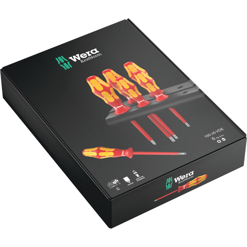 Insulated Screwdriver Set, 1000 V, 6 Pcs Groupe Belzile Dickner