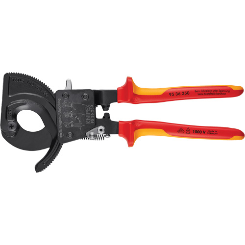 Insulated Ratcheting Cable Cutters Groupe Belzile Dickner