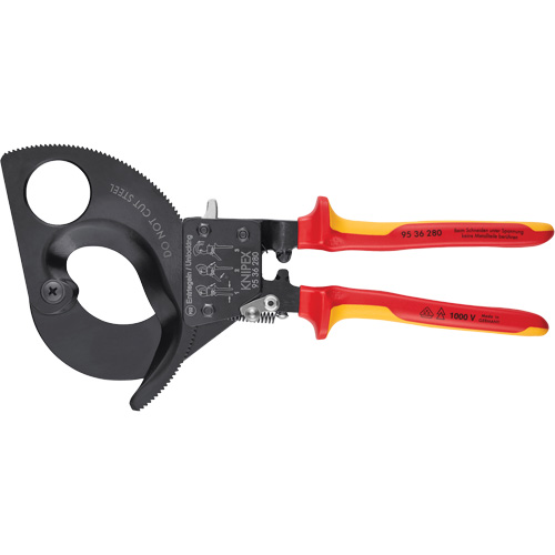 Insulated Ratcheting Cable Cutters Groupe Belzile Dickner