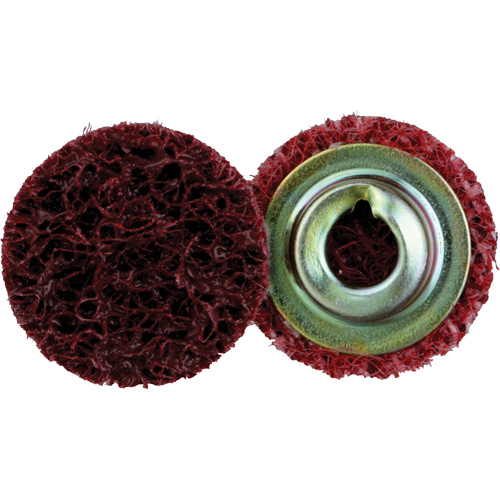 Disque de conditionnement de surface &agrave; remplacement rapide Standard Abrasives, 3/4" dia., Grain Moyen, Oxyde d'aluminium Groupe Belzile Dickner