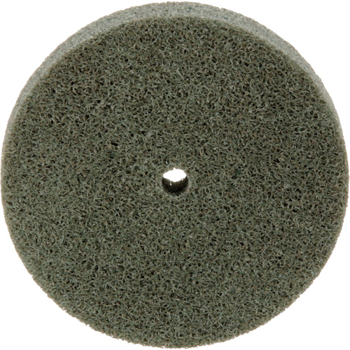 Meule homog&egrave;ne &agrave; faible densit&eacute; de s&eacute;rie 500 Standard Abrasives, 3" x 1/2", Arbre de 1/4", Grain de Moyen, Oxyde d'aluminium Groupe Belzile Dickner