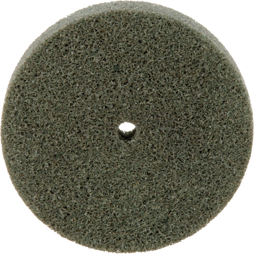 Meule homog&egrave;ne &agrave; faible densit&eacute; de s&eacute;rie 500 Standard Abrasives, 3" x 1/2", Arbre de 1/4", Grain de Moyen, Oxyde d'aluminium Groupe Belzile Dickner