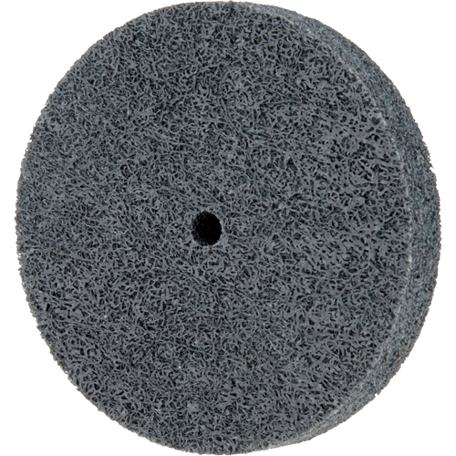 Meule homog&egrave;ne &agrave; faible densit&eacute; de s&eacute;rie 500 Standard Abrasives, 3" x 1/2", Arbre de 1/4", Grain de Fin, Carbure de silicium Groupe Belzile Dickner