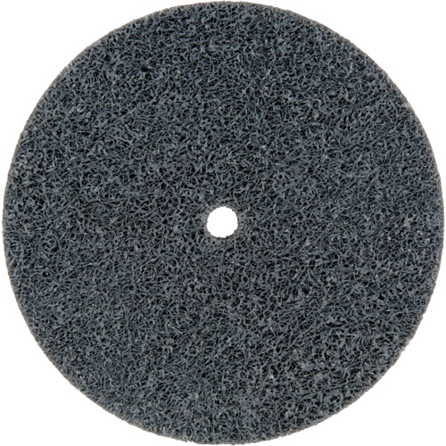 Meule homog&egrave;ne &agrave; faible densit&eacute; de s&eacute;rie 500 Standard Abrasives, 3" x 1/2", Arbre de 1/4", Grain de Fin, Carbure de silicium Groupe Belzile Dickner