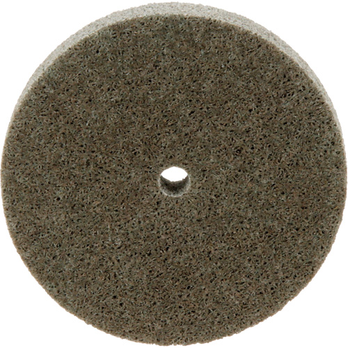 Standard Abrasives Unitized Wheel, 3" x 1/2", 1/4" Arbor, Medium Grit, Aluminum Oxide Groupe Belzile Dickner