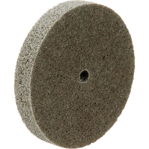 Standard Abrasives Unitized Wheel, 3" x 1/2", 1/4" Arbor, Medium Grit, Aluminum Oxide Groupe Belzile Dickner